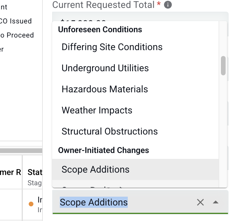 AI Reason Categories