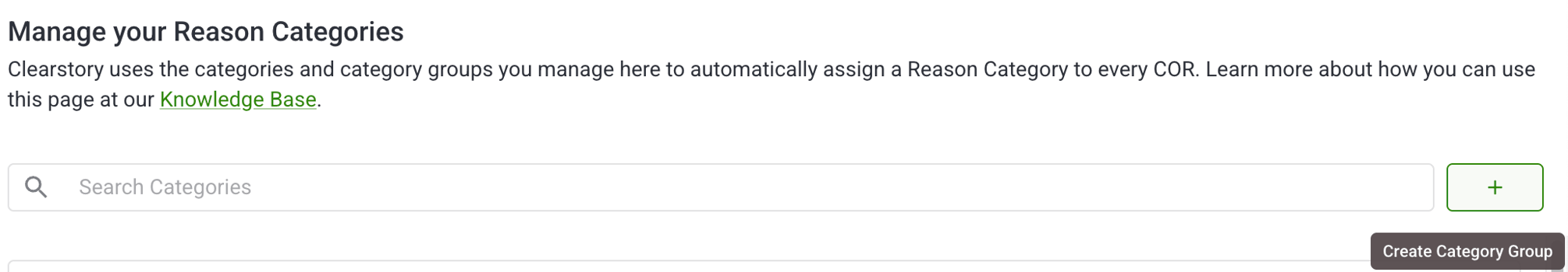 AI Reason Categories