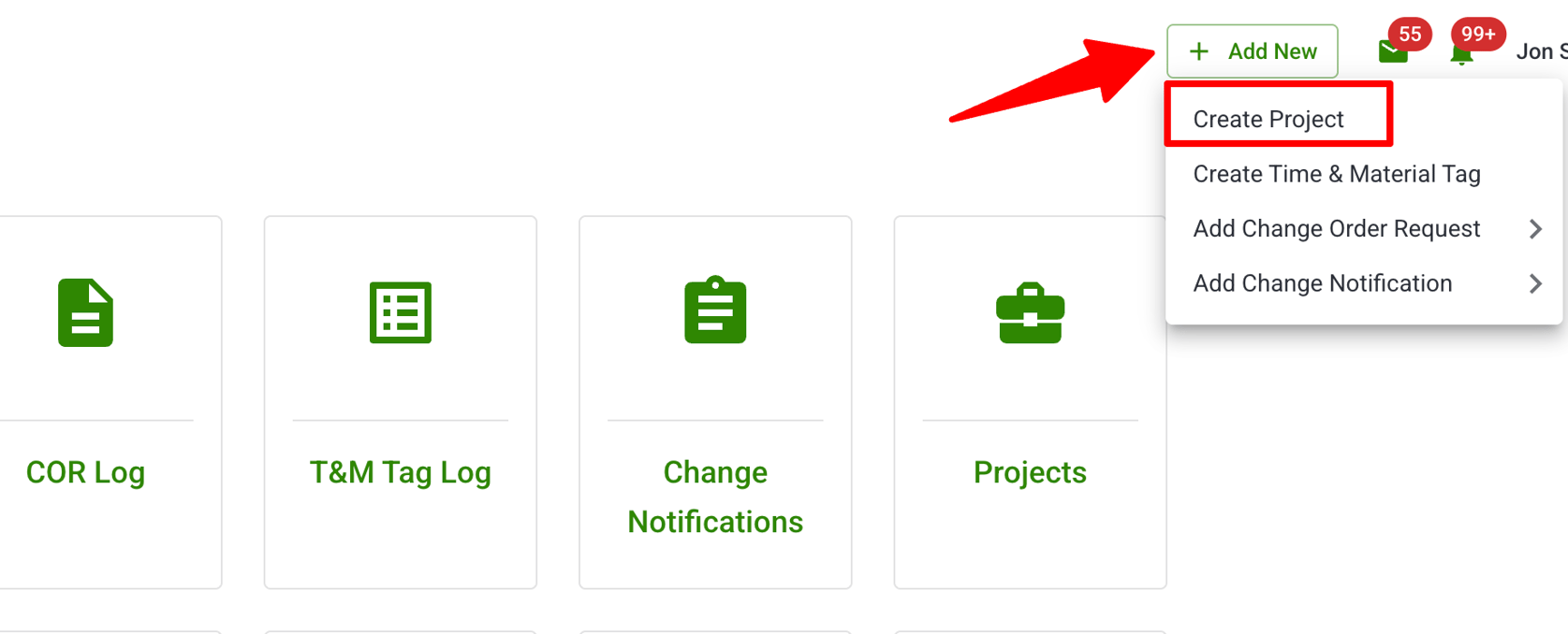 How to Create a New Project