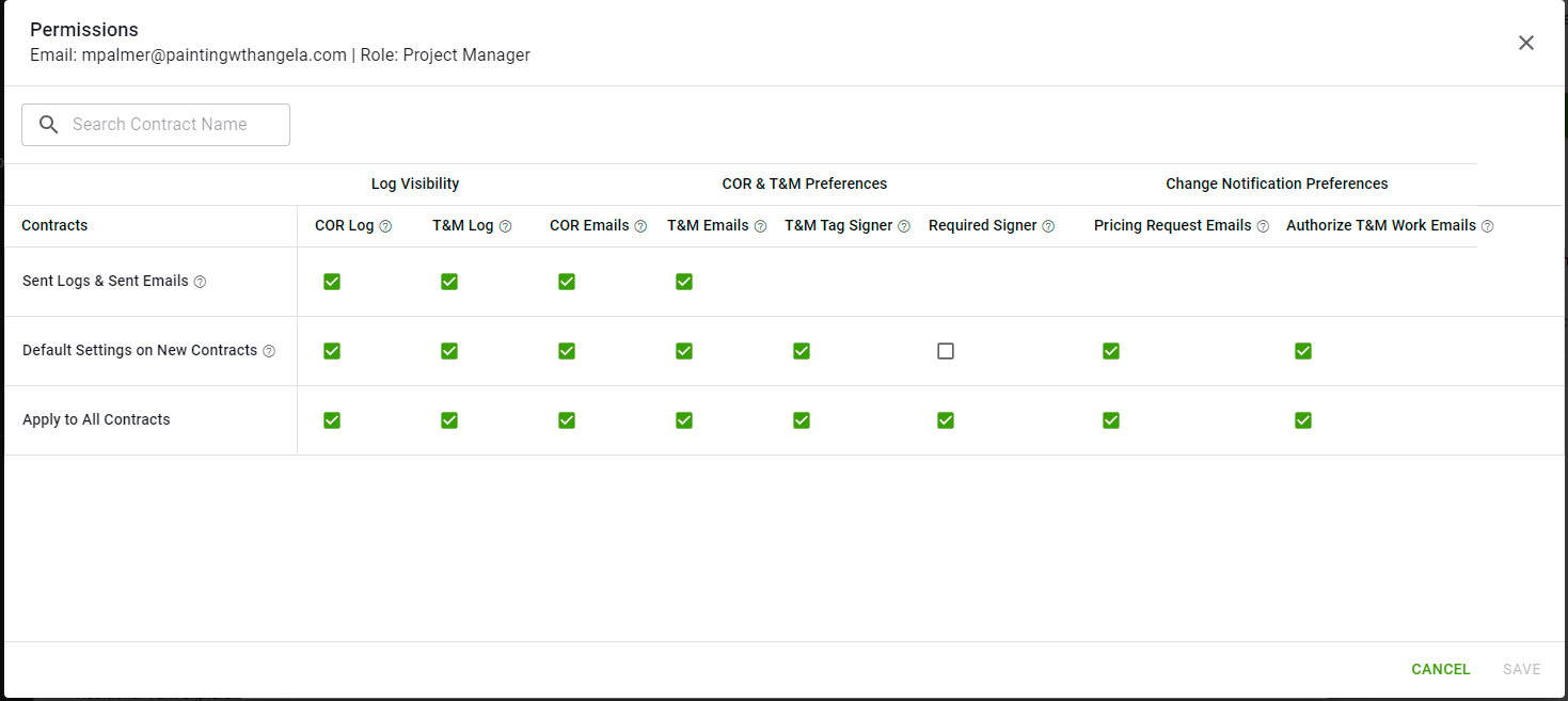 How to Set Permissions For Your Projects