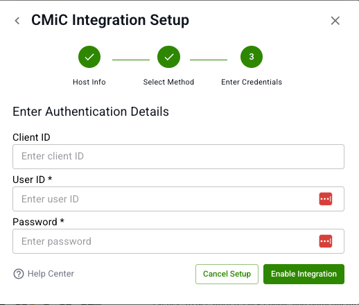 CMiC Integration Overview