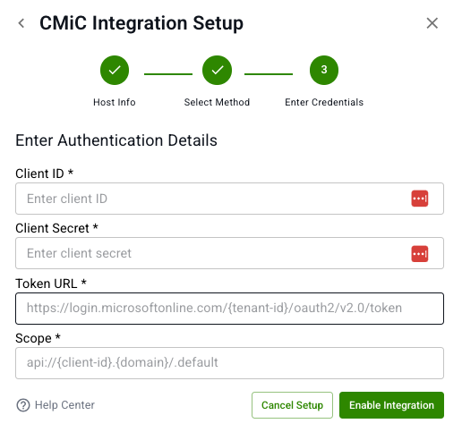 Cmic Integration Overview